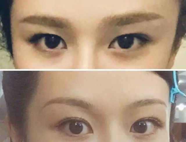 杨紫八字眉,杨紫画柳叶眉毛