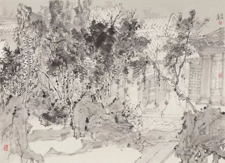 “问园姑苏”——园林采风创作十二人联展「江南收藏展会活动」