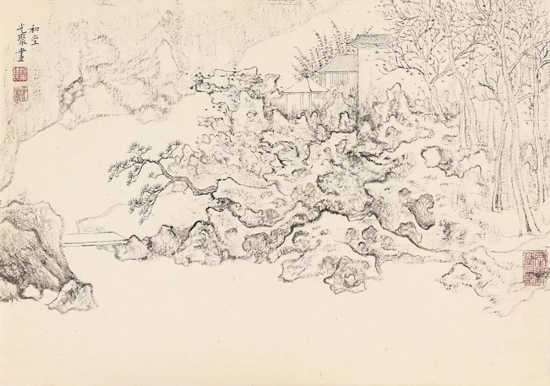 “问园姑苏”——园林采风创作十二人联展「江南收藏展会活动」