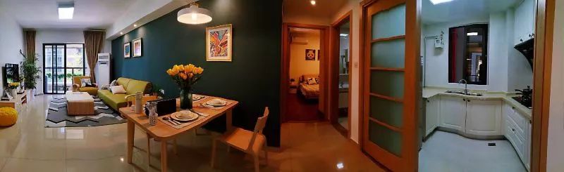 中海左岸花园人才公寓福州,福州拎包入住样板间