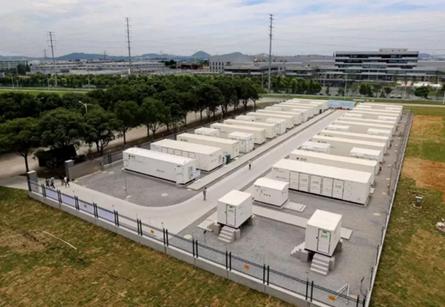 力信能源承建80MWh电网储能项目交付使用