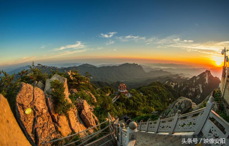 河南洛阳白云山景区,河南旅游白云山