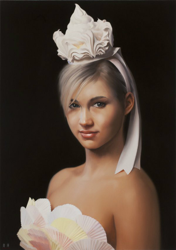 美国艺术家美女,美国画家genebrown绘画作品欣赏