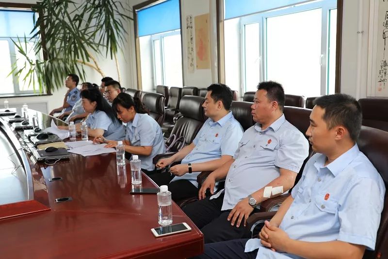 绥化市中院第三方评估预估工作检查组到海伦法院检查指导执行工作