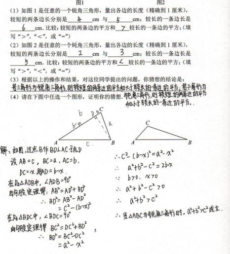 北师大八上勾股定理,八年级上册数学北师大版勾股定理