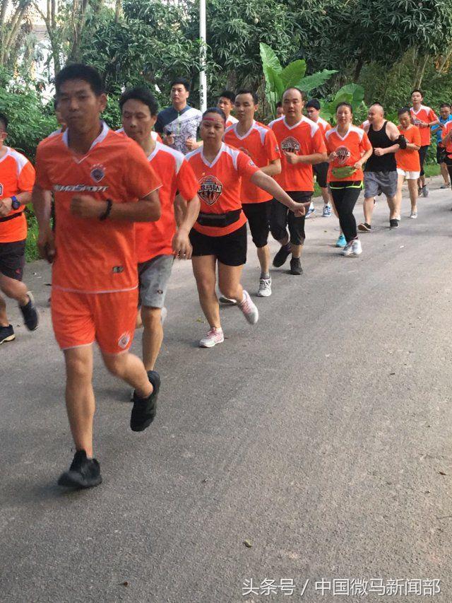 海上田园队的微马风采