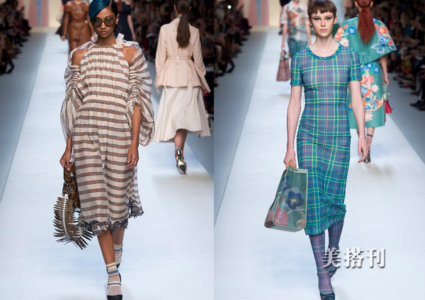 fendi最美穿搭,2023fendi时尚秀场