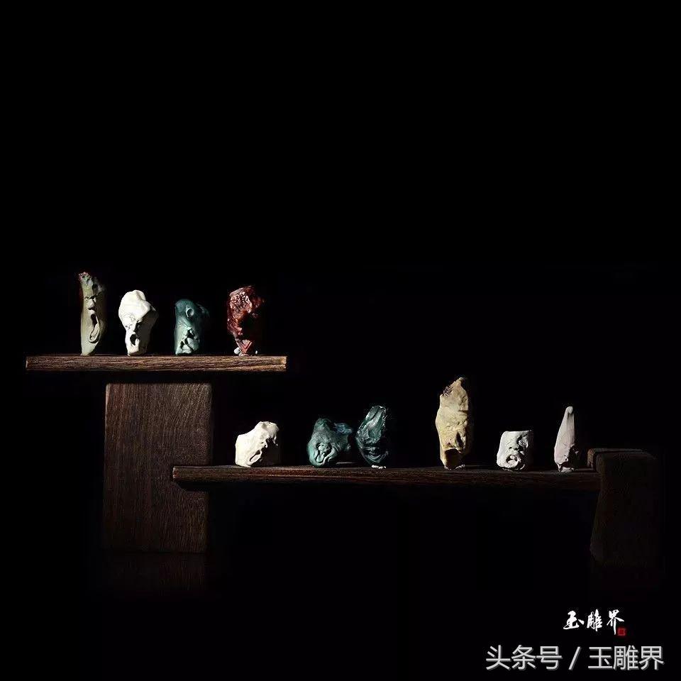 戈壁石雕刻大师作品,戈壁奇石打磨