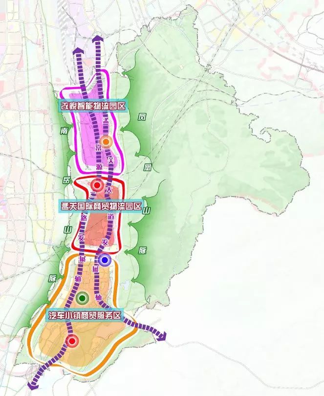 贵阳市2020-2035市域规划图,贵阳19个中心城区规划