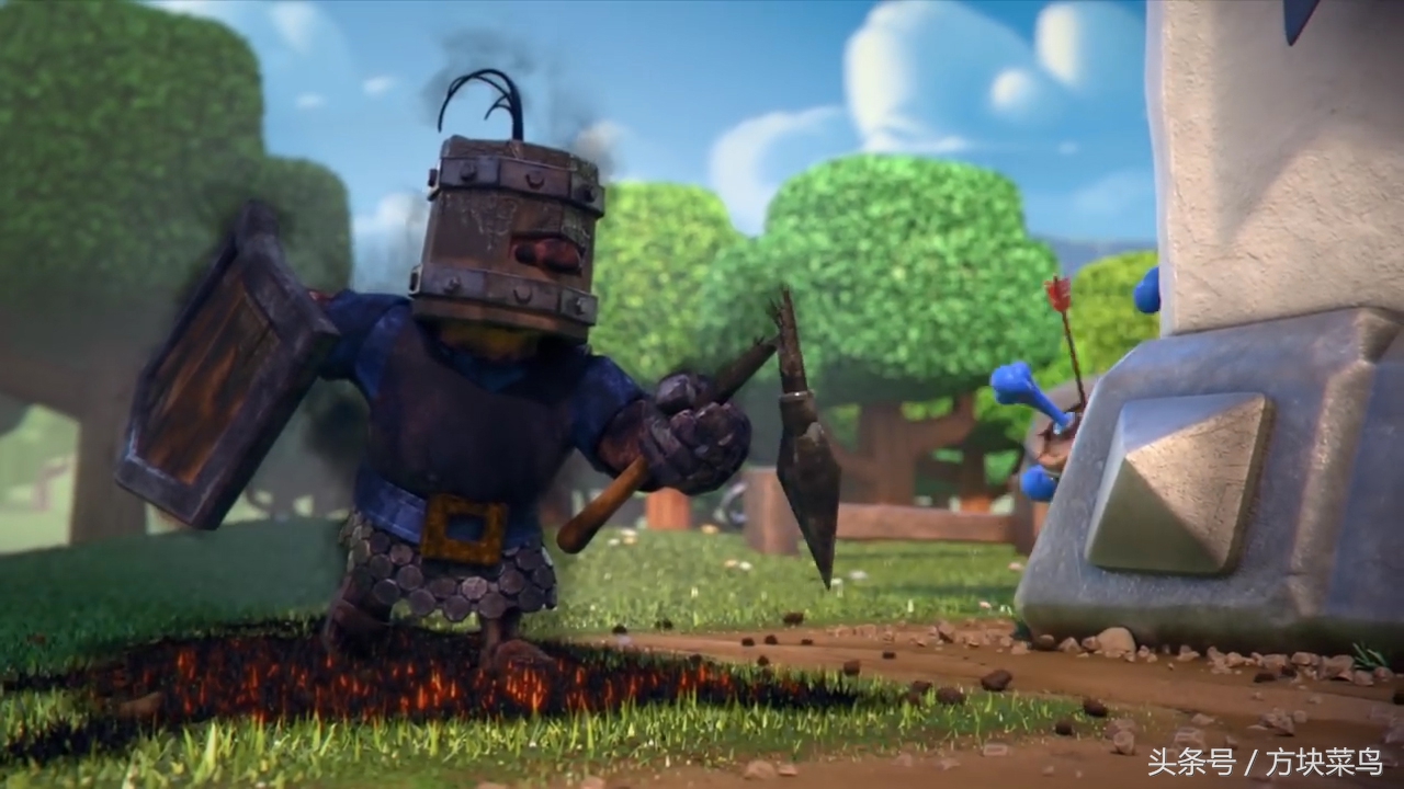 《皇室战争》皇家卫队推荐卡组，卫队三枪电击车，分路到你头痛