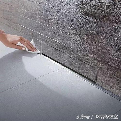 淋浴区总是积水?做好这一步就能解决