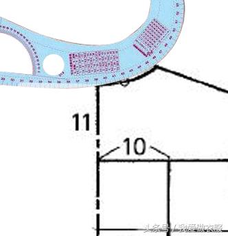 服装多用曲线尺子的使用方法,服装曲线尺