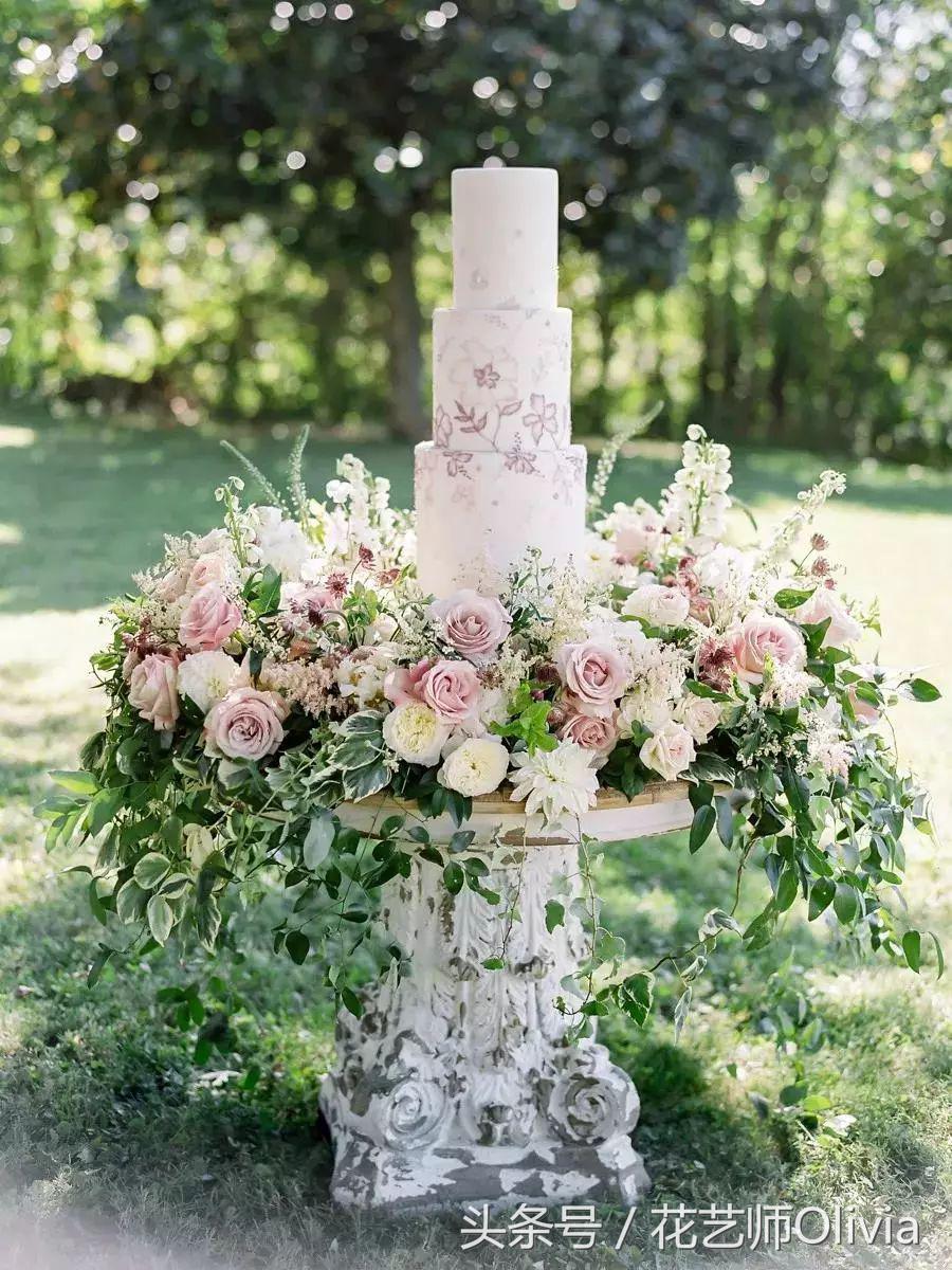 小清新森系户外婚礼布置,农村婚礼现场布置效果图森系