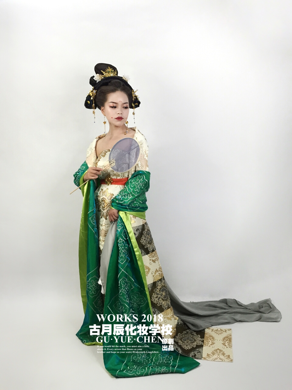 唐妆造型复原,唐妆妆面造型视频