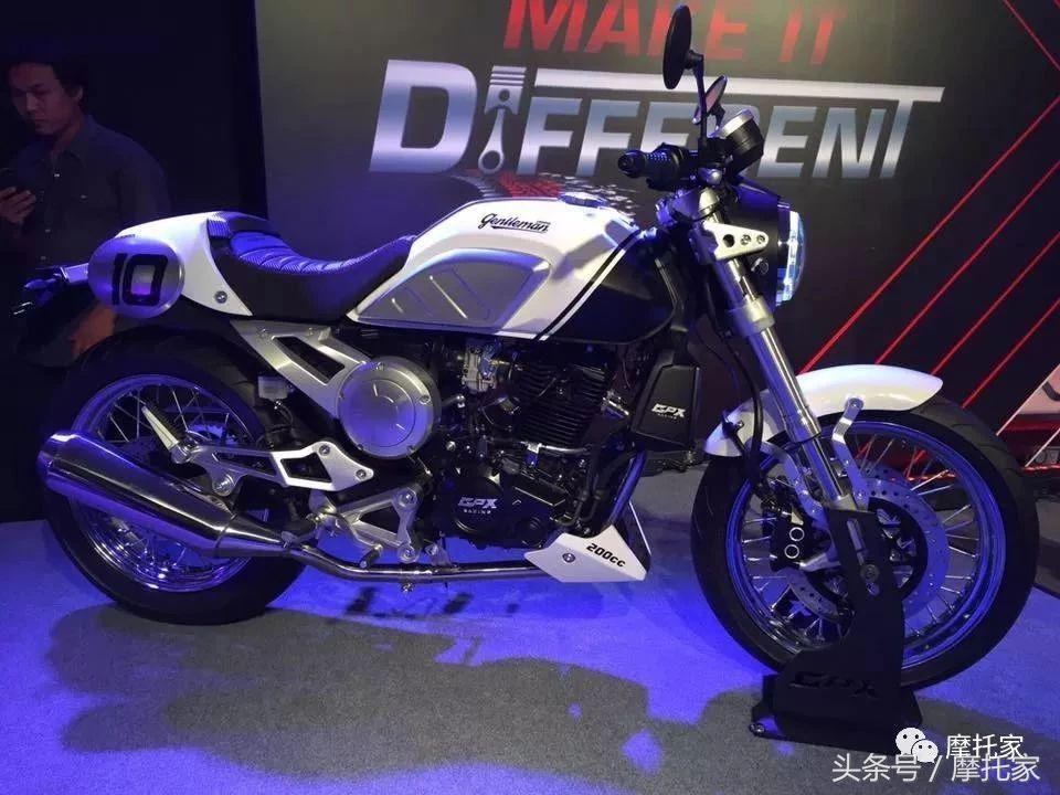 换换口味，看看泰国的时尚复古小街车GPXLegendGentleman200