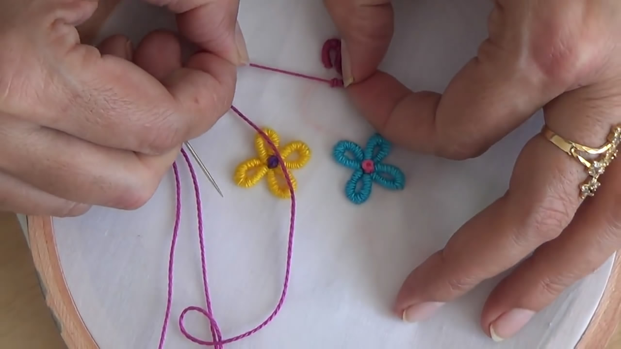 实用手工diy刺绣教程渐变,刺绣diy教程流苏