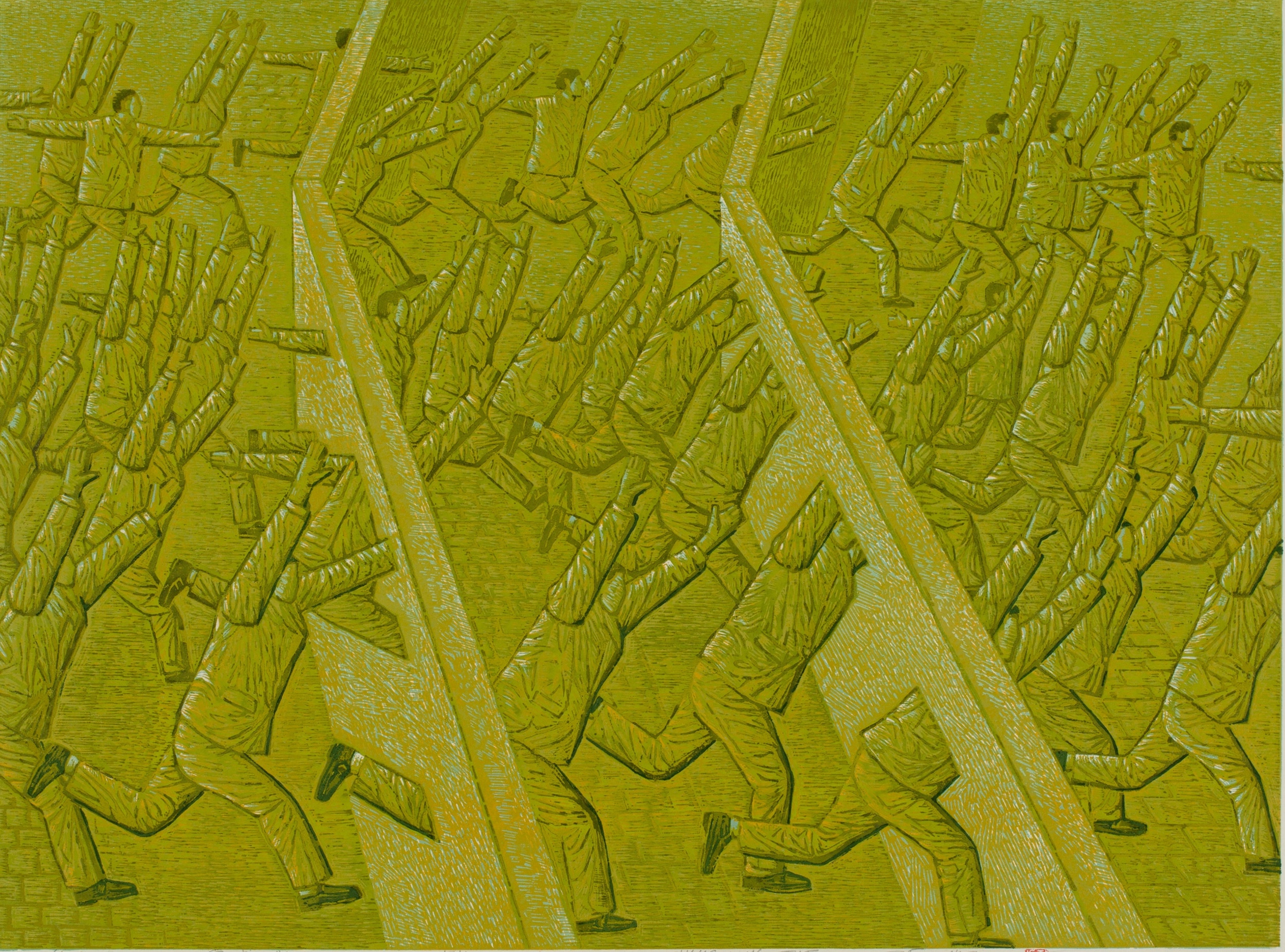 “归来的木刻——黑龙江省美术馆藏中英当代版画作品展”8月1日在黑龙江省美术馆开展