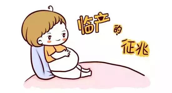 临产破水有什么预兆,临产宫缩的征兆