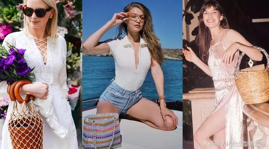 珠子手工包推荐,奶奶风的串珠包