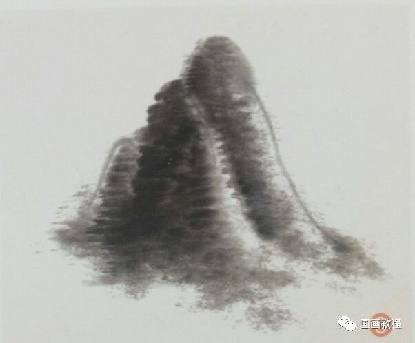 山石画技法,大师黎雄才教你如何画山石