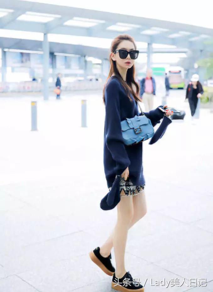 虽然世界杯变成了欧洲杯，但是戚薇的这套德国球衣还是很有看头的