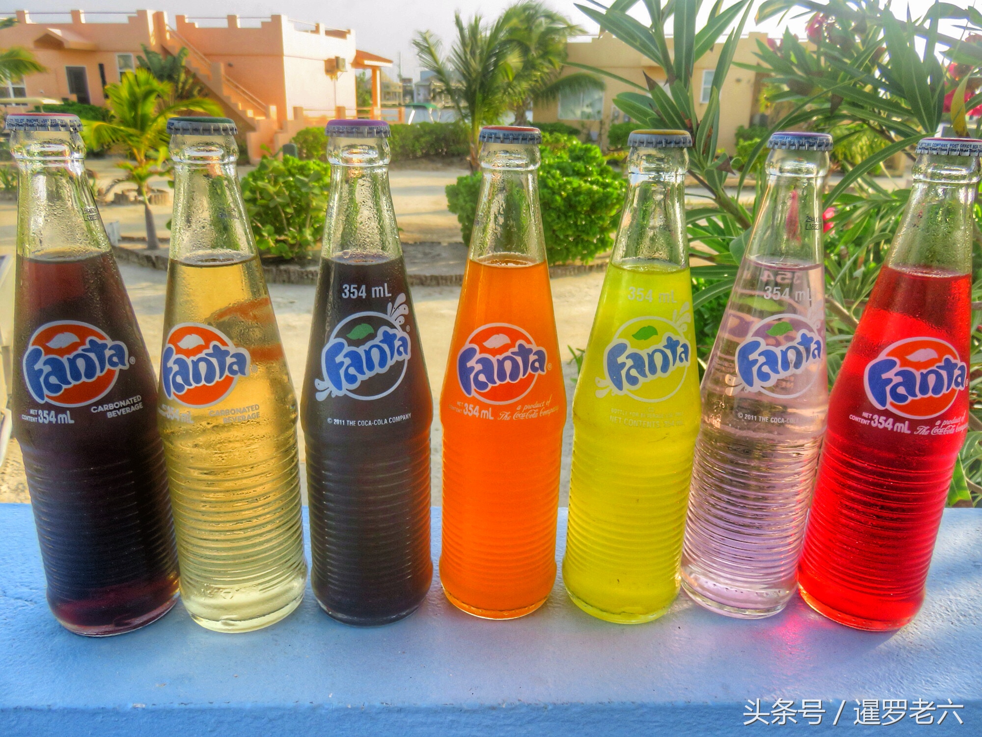 四种口味的芬达,泰国芬达绿色