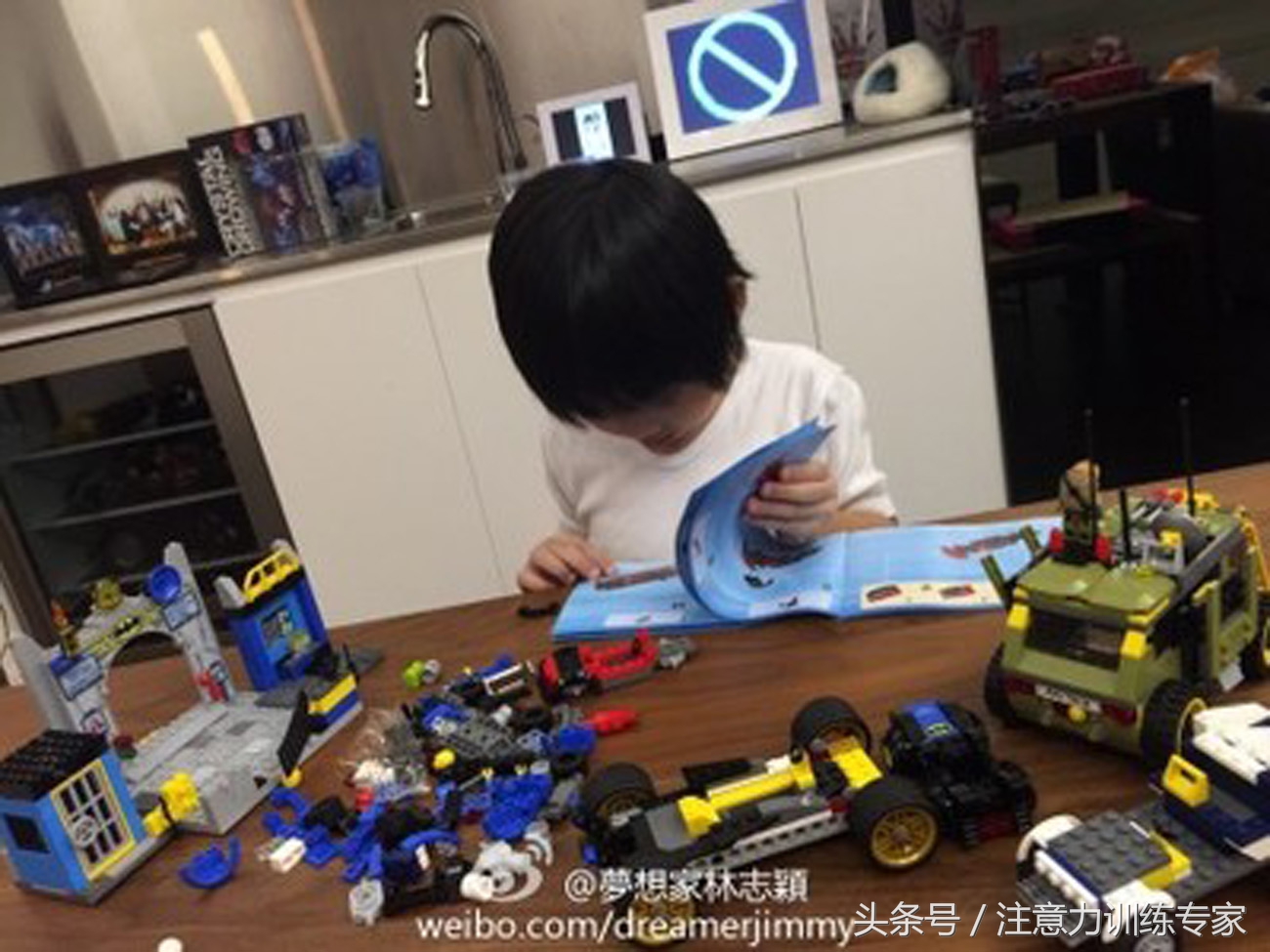 明星玩乐高,明星也玩的乐高