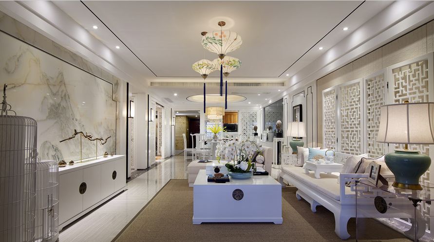 60平米小户型装修新中式风格的,88平米新风格装修