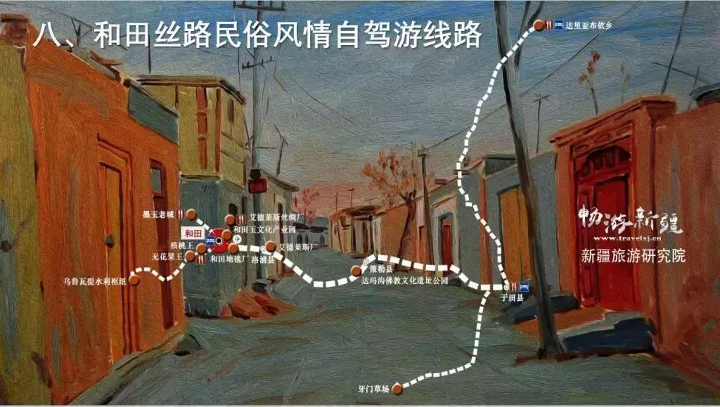 疆北自驾游线路图,全疆大环线自驾游最佳路线
