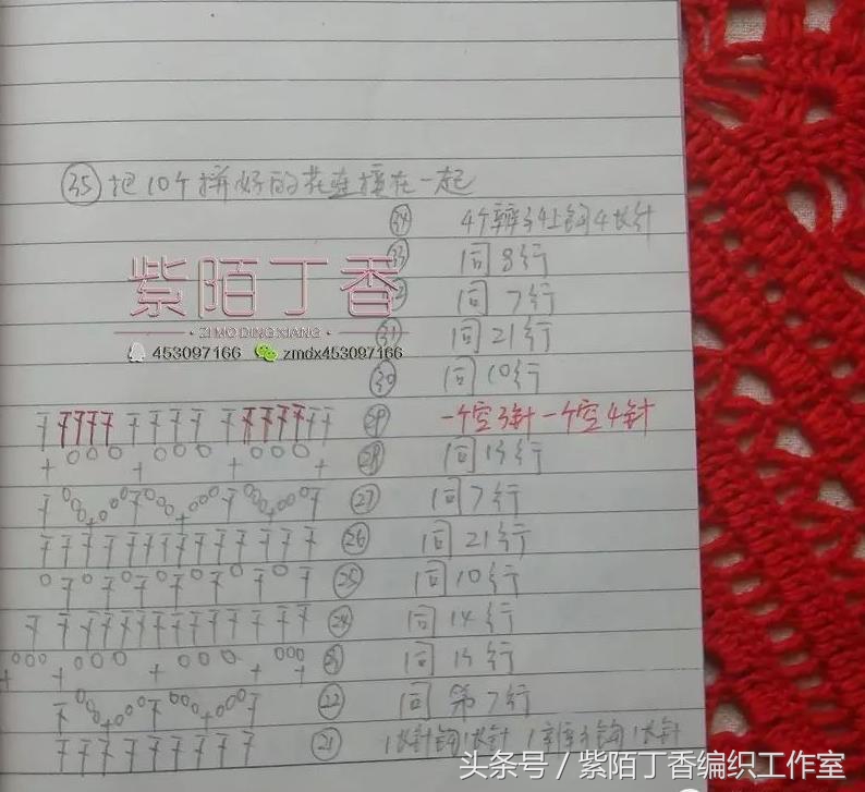 月神披肩紫陌丁香高清图解,紫陌丁香大披肩