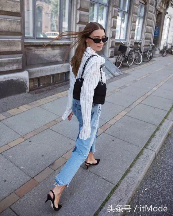 优雅又舒服的猫跟鞋,春天流行的猫跟鞋