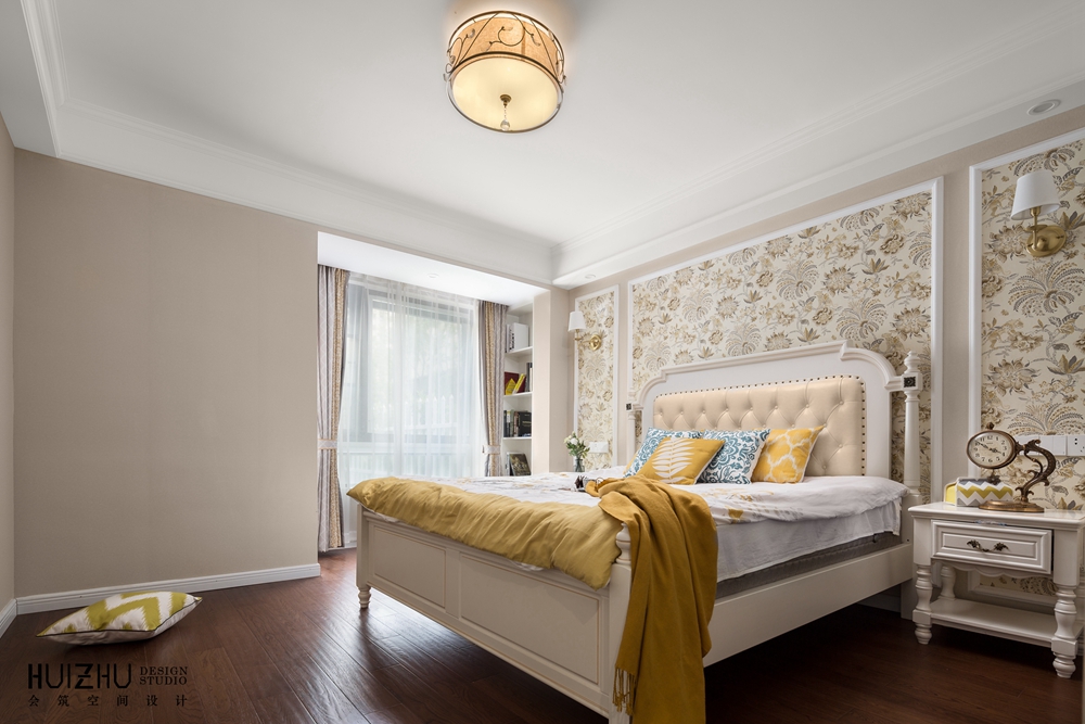 尼罗河蓝美式装修效果图,尼罗河蓝美式风格