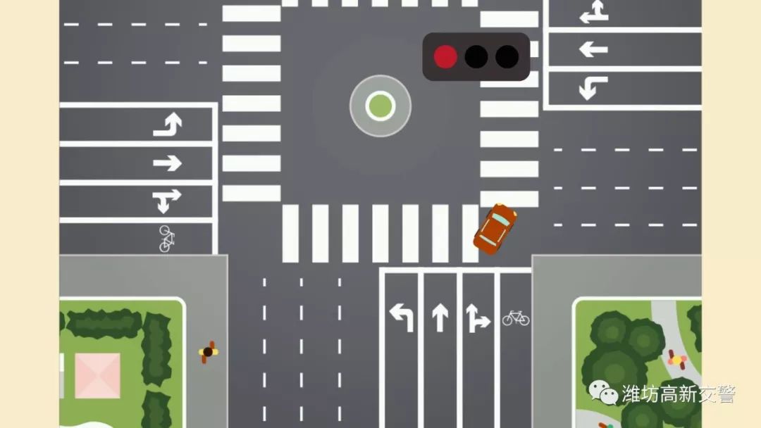 如何看懂路口右转车道,1分钟看懂如何斑马线礼让行人