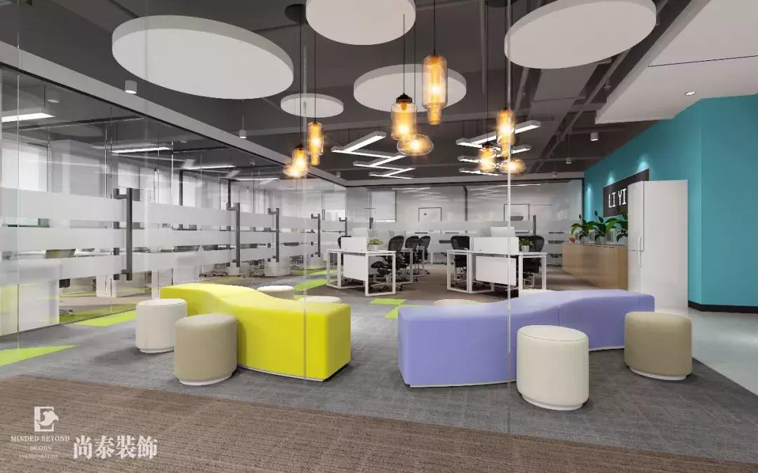 1000办公空间设计,4000平办公空间设计