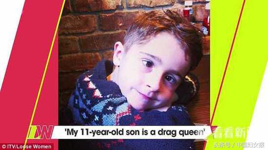 11岁男孩上女性电视节目惊艳变装全场女性尖叫