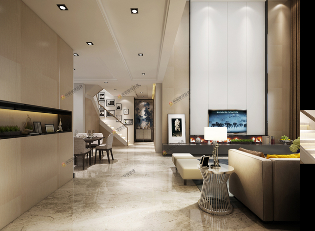 大连现代轻奢雅居,现代雅致轻奢风格