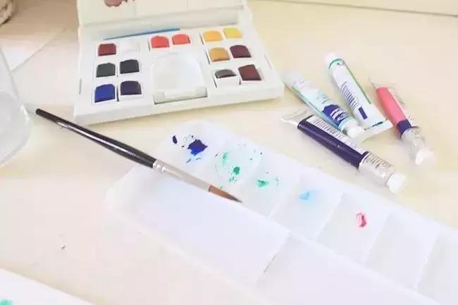 水彩教程颜料,水彩的基本知识与技法