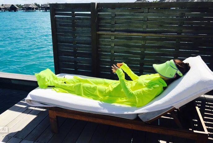 范冰冰防紫外线遮阳帽,范冰冰大方分享自己的防晒经验