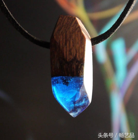 布艺纯手工制作工艺吊坠项链,手工项链吊坠diy