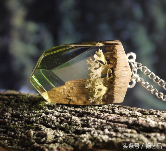 布艺纯手工制作工艺吊坠项链,手工项链吊坠diy