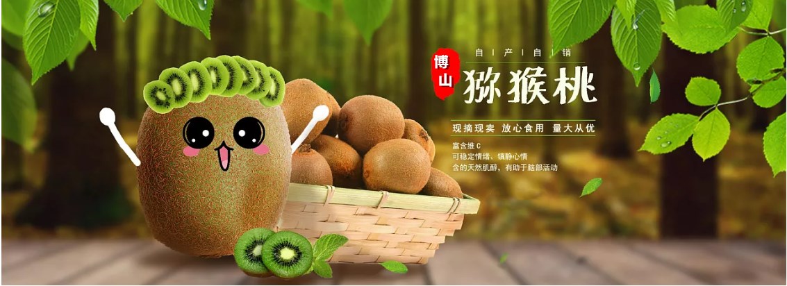 淄博源泉猕猴桃分选,淄博源泉猕猴桃标志