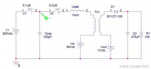 rcd钳位电路二极管选择,rcd钳位电路中的二极管