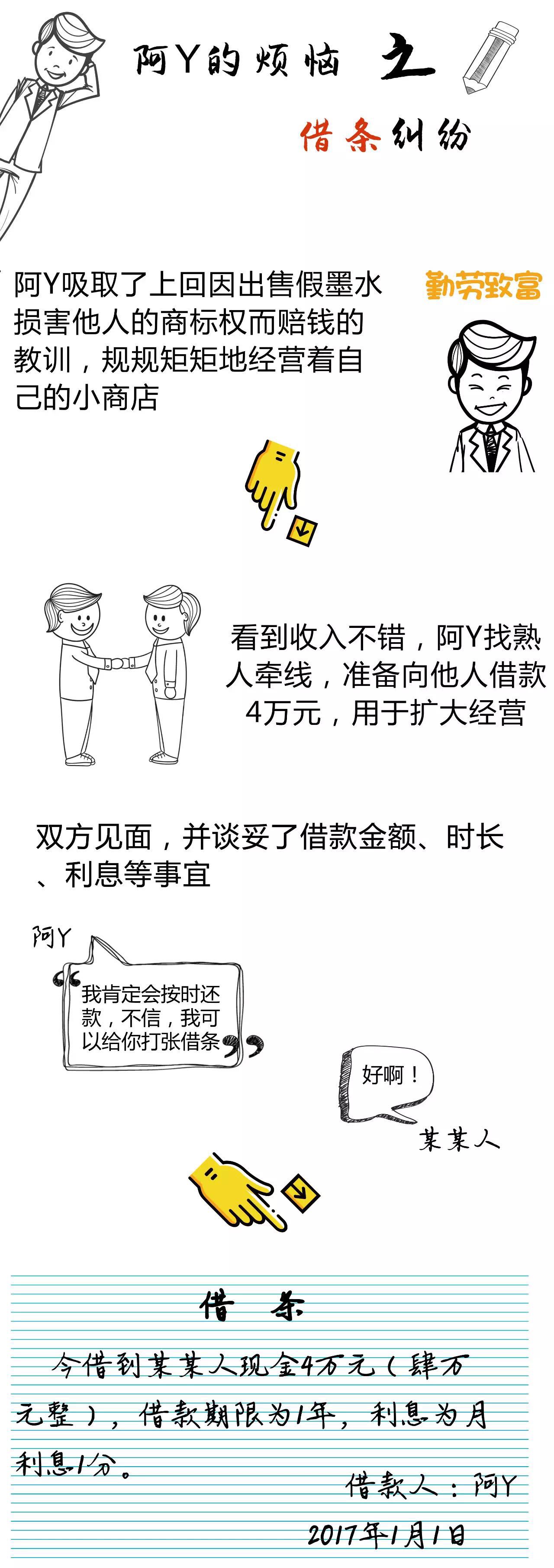读了9、12、15、19年……书的你，会写借条吗？法官告诉你