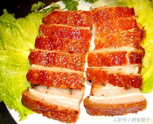 广式烤肉脆皮制作,乡村食叔脆皮烤肉