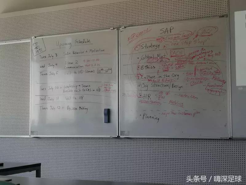 在国外上课,体验到了国外上学的感觉