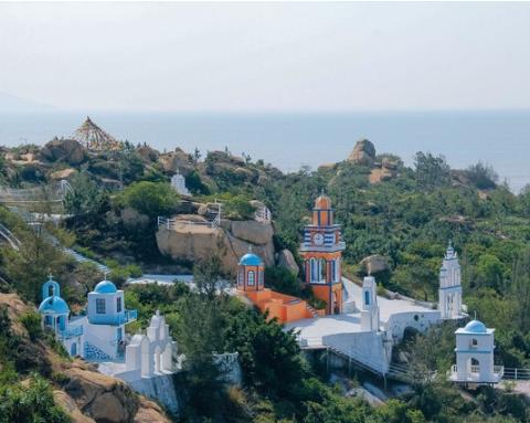 江门小希腊,广东江门海边度假酒店