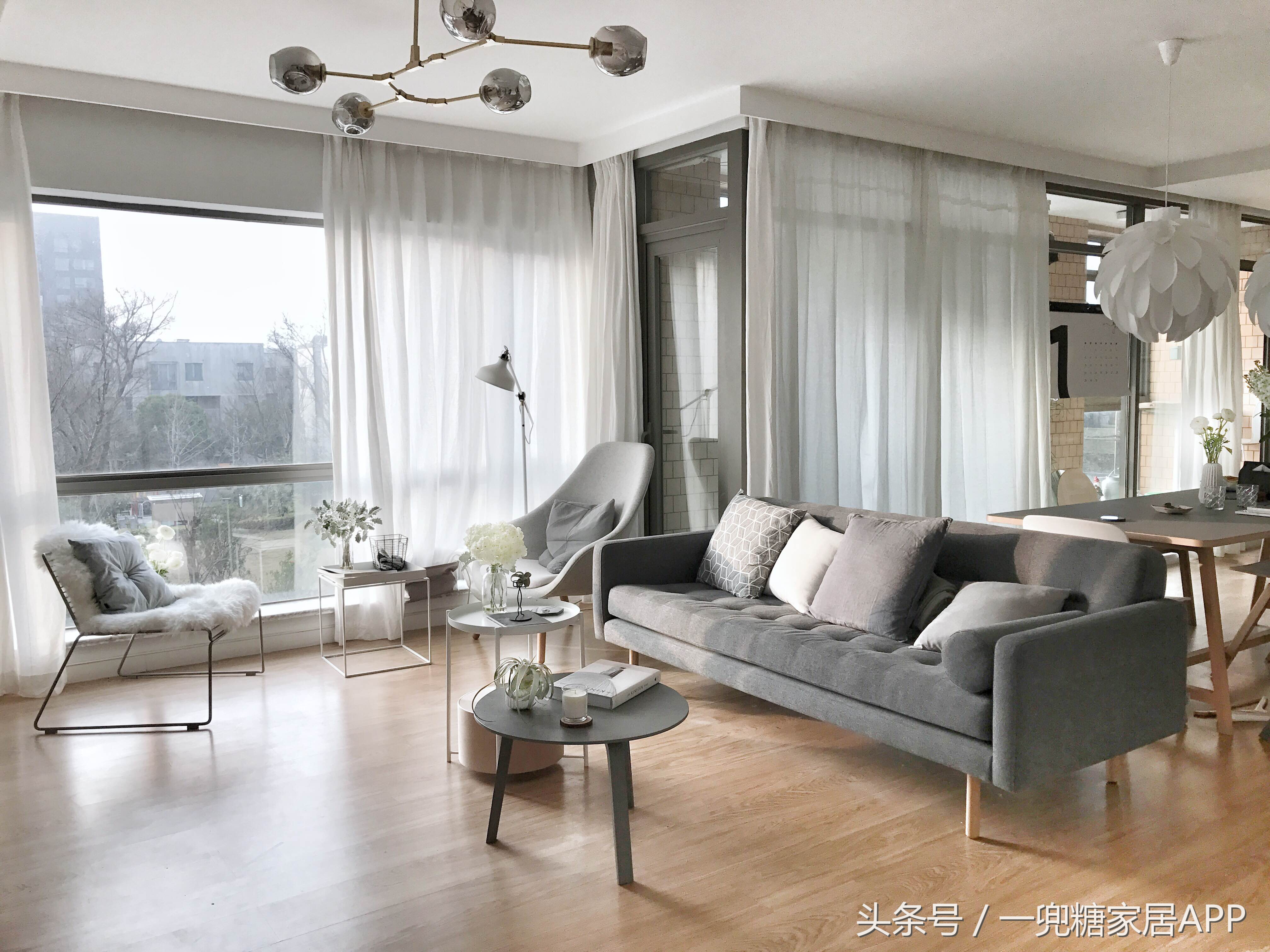 律师女改造上海120平两居室，纯白极简，空间洁癖症看了都说爽！