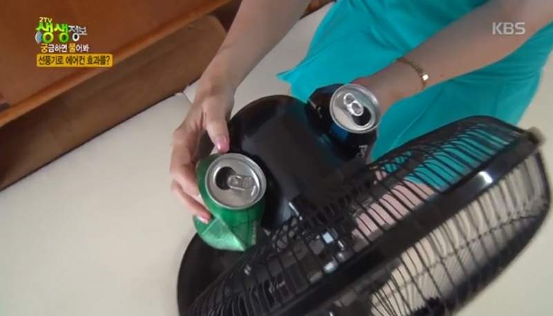 电风扇怎么降温,电风扇吹出来的风如何变凉