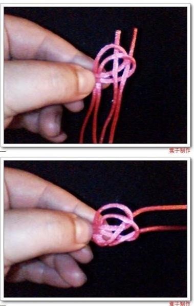 文玩手链绳结编法图解大全,怎样编手串绳结挂物