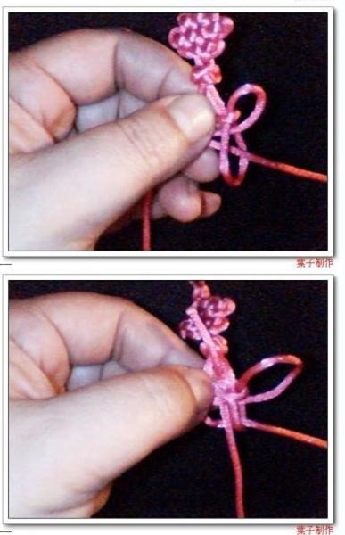 文玩手链绳结编法图解大全,怎样编手串绳结挂物